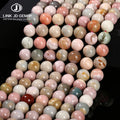 JD Wholesale 6/8/10mm Round Natural Alxa Stone Beads for Jewelry Making DIY Bracelet Necklace No Treatments