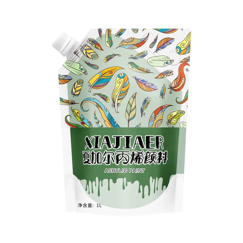 Cool Fluid Painting Acrylic Paint extra Large Pack 1L Net Content Artistic Creative Hand-painted