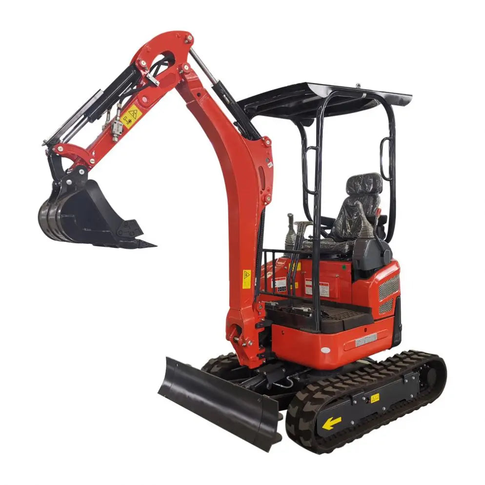 Compact Mini Excavators with Yanmar & Koop Engine Free Shipping Hydraulic Used CE/EPA/Euro 5 1 Ton Pump Gearbox Core Components