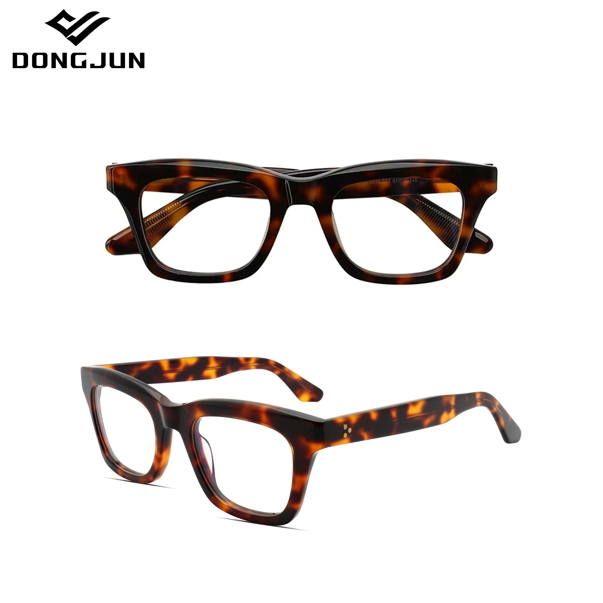 High Quality Acetate Eyeglass Frame Italy Designer Optical Frames Lunettes De Luxe Thick Acetate Glasses with Custom logo