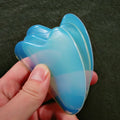 HY Natural Opalite Facial Facial Guasha Scraping Tools Heart Facial Gua Sha Massage Tools For Face