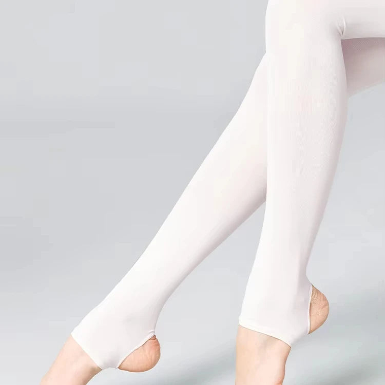 White Soft Ballet Tights Transition Leggings Ultra Soft Pantynose Ballerina Long Stockings Dancing Panties