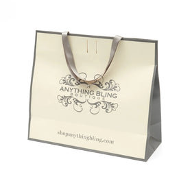 Customized Printing logo Luxury Modern Design Paper Gift Bag