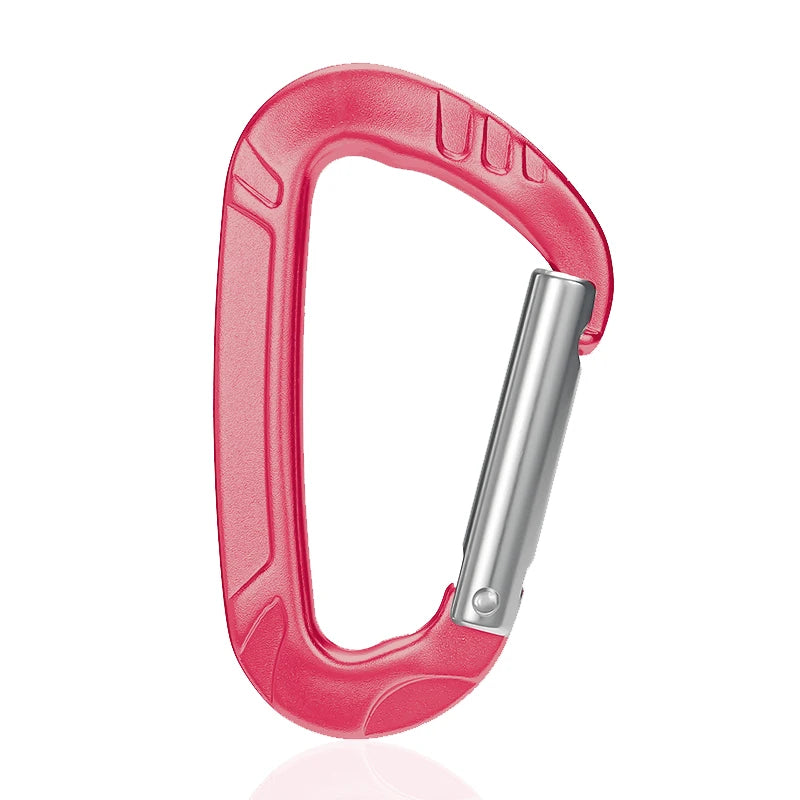 JRSGS Customized Logo Aviation Aluminum Snap Hook S7803 12kN UIAA/CE Certified Lightweight 29g Climbing Carabiner Heavy Industry