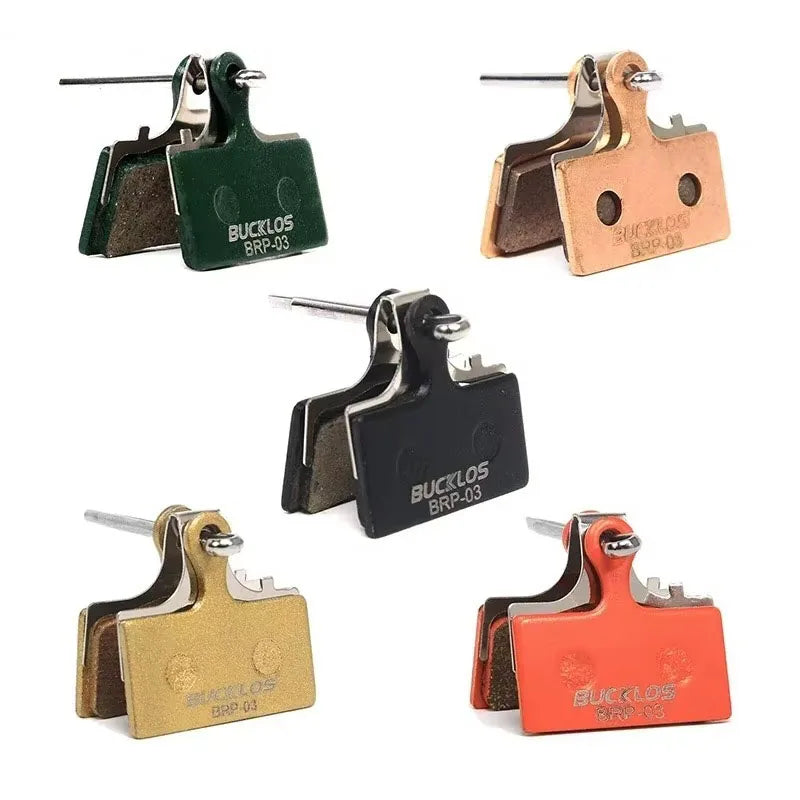 BUCKLOS Bicycle Disc Brake Pads BR-M8000 Resin Disc Ceramic Sintered Metal Brake Pads Mountain Bike Hydraulic Disc Parts