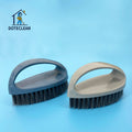 2025  Shoes Cleaning Floor Brush Oval with Built-in Handle Multi-function Cleaning Brush Shoes & Clothes Brush