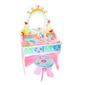 2025 New Coiffeuse Enfant Make up Game Cosmetic Set Colorful Princess Children Dresser Toy