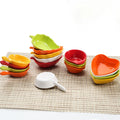 Colorful Unbreakable Melamine Sauce Dipping Dish Plastic Seasoning Saucer Soy Sauce Dish for Hotpot