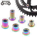 MUQZI Bicycle Chainwheel Screws Rainbow Color Single/Double/Triple Chainrings Bolts M8 Bicycle Chainwheel and Crank Screw