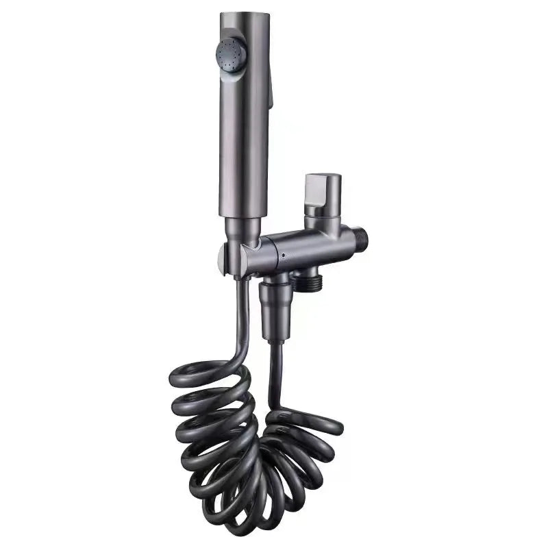 Hot Warm Water Brass Shataf WC Handheld Bidet Sprayer Portable Flexible Bathroom Faucet Accessory for Hotels Home Made Copper