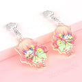 Vograce Custom Double Sided Printed Laser Cutting Holographic Anime Key Holder Keyring Key Chain Keychain Acrylic Charm