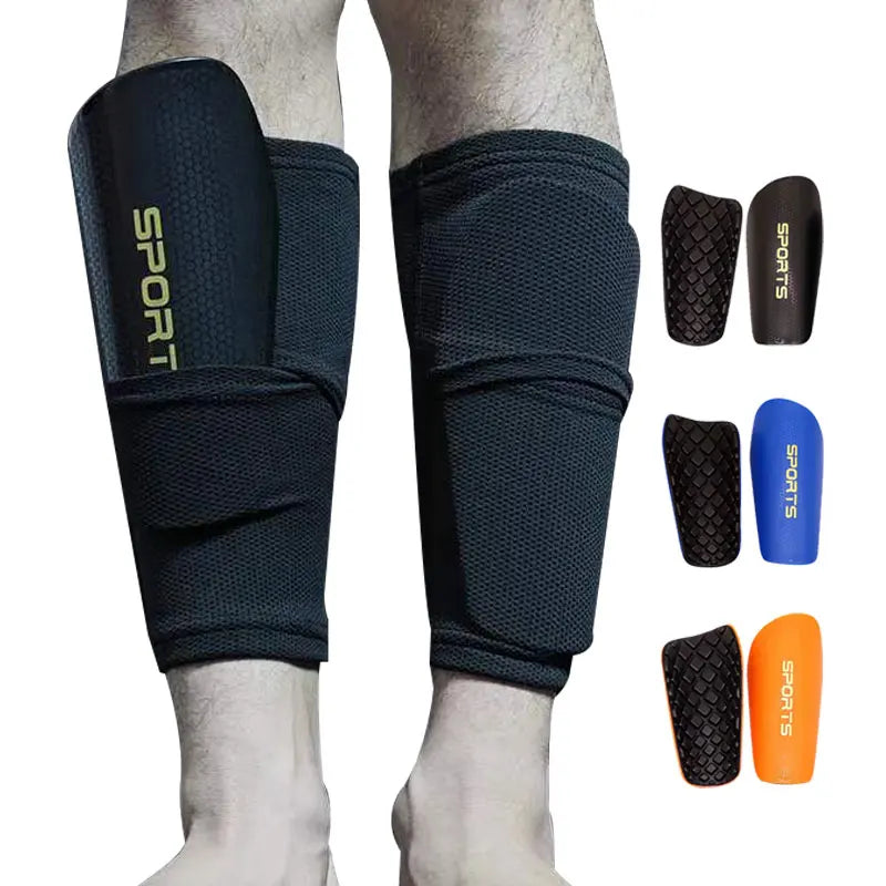 Wholesale Protective Soccer Equipment Calf Pads Socks Set Non-Slip Football Shin Guard