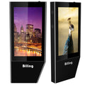 Interactive Floor Stand Kiosk Touch Portable Lcd 43 55 Inch Advertising Digital Monitor Display Outdoor Video Advertising Screen