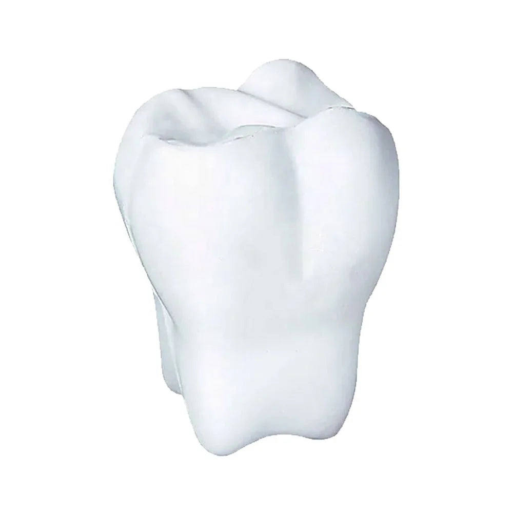 Promotional PU Foam Anti Stress Tooth Shaped Reliever Custom Logo Promotional Gifts SS024 Stress Relieve Ball Stress Tooth
