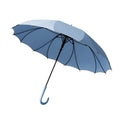 2026 Semi-Automatic Long-Handle Rain Umbrella for Adults Modern Design Thickened Wind-Resistant Made Polyester Stormy Weather MegaBDM