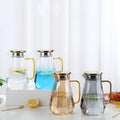 1.5L Light Luxury Diamond Glass High Temperature Explosion-proof Juice Jug