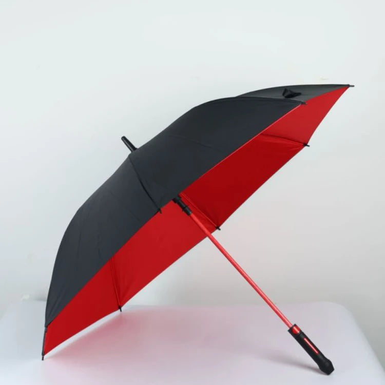 Super Large Sunny and Rainy Long Handle Automatic Straight Umbrella Golf Umbrella With Logo