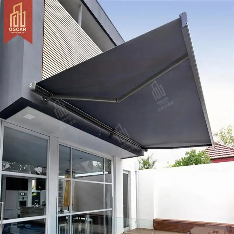 Aluminum Canvas Wall Mounted S Canopies Waterproof Uv Protection Garden Patio Balcony Outdoor Home Decoration Awning