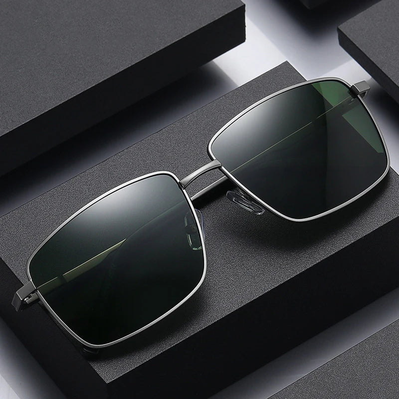 Hongkang Shade Sun Glasses Man Eyewear 2025 Men Polarized Sunglasses