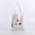 Custom Shopping Tote Bag Recycled Cotton Canvas Tod Bag for Girls