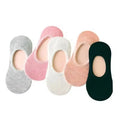 Wholesale Cheap Bulk Cotton Women's Hidden Footie Loafer Socks Non-Slip Invisible No-Show Socks Breathable Knitted Technique