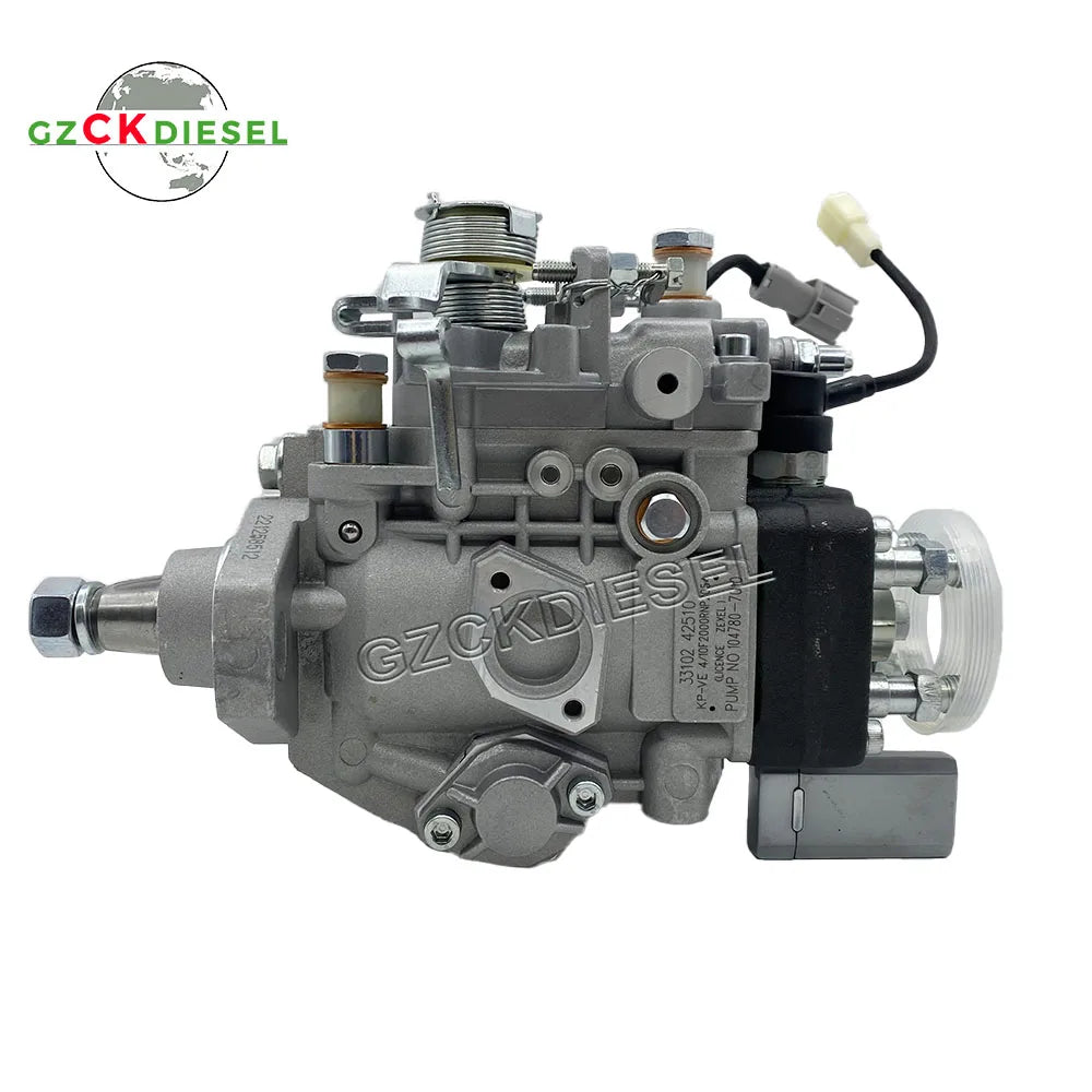 High Pressure Fuel Injection Pump 33102-42510 3310242510 104780-7010 for B4FD Excavator