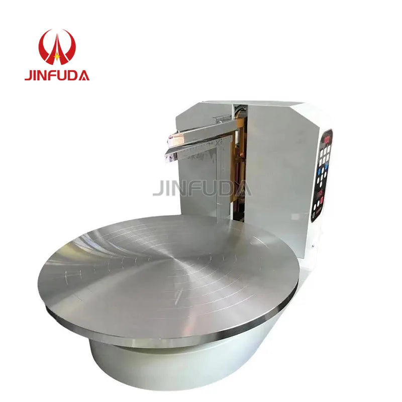 Automatic Cake Cream Coating Decorating Machine Cake Icing Maker  Birthday Cream Decoration Making