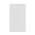 2 Door Metal Steel Gym Locker with Lock Staff Work Clothes Locker Storage School Steel Locker Cabinet