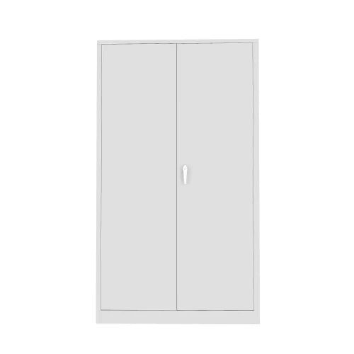2 Door Metal Steel Gym Locker with Lock Staff Work Clothes Locker Storage School Steel Locker Cabinet