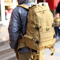 Tactical MOLLE Assault Backpack Waterproof Nylon Casual TAD Hunting Rucksack for Men Outdoor Sports & Travel 6000D Nylon