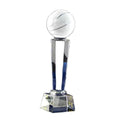 2023 World Trophy Crystal Base Sports Basketball Metal Football Running World Champion Award Black Crystal Trophy Cup