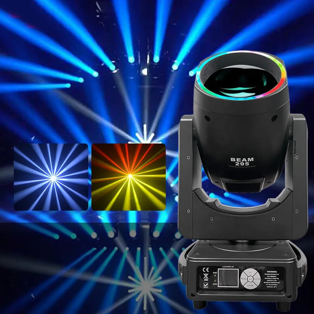 Professional Stage Light Equipment295w Sharpy Beam Moving Heads 295 Beams Stage Light 14R Beam Moving Heads 295 Double Prism
