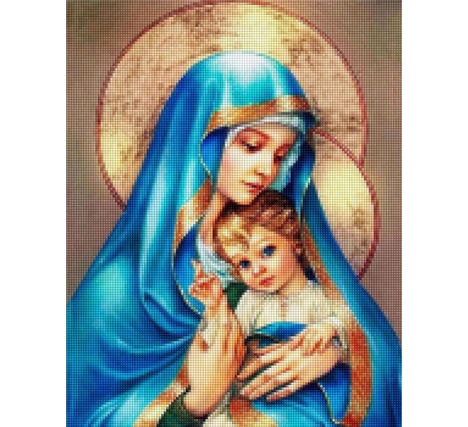 Factory Diamond Painting Kit Sacred Wall Arts Paintings Photo 5d Mosaic Crystal Diamond Paintings