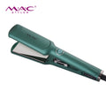 MAC Styler Green Color Wide Flat Iron Hair Straightener 480F Planchas De Cabello Turntable Temperature Control Flat Irons