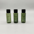 Customized 30ml PET Portable Travel Kit Transparent Shampoo Toner Lotion Bottle Easy Open End Flip Top Cap Silk Screen Printing