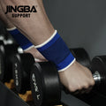 Factory Price Low MOQ Hot Sale Breathable Nylon Basketball Elastic Sports Wristband Gym Wrist Support JINGBA