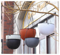 Factory Direct Price Self Priming Plastic Planting Hanging Basket Flower Pot