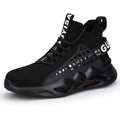 GUYISA Industrial Safety Shoes Fashion Lightweight Rubber Sole Steel Toe Climbing Safety Shoes