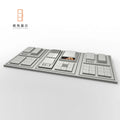 Custom Luxury Velvet Wooden Leather Jewellery Acrylic Display Stand Packaging Rack for Diamond