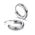 G23 Titanium Hoop Earrings Hinged Seamless Segment Hoop Clicker Piercing 20g