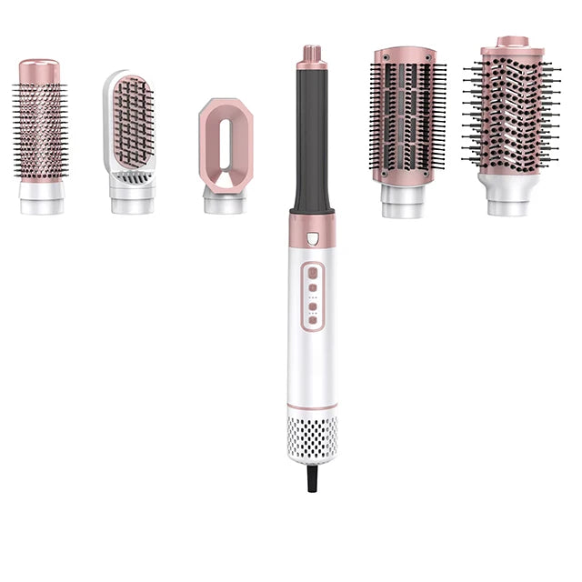 Dryer Hot air Volume Brush and Hot air Brush Black Spin Rotating Volume Hair Dryer Brush for Short Hair