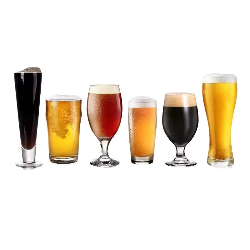 Wholesale Various Specifications Cheap Bar Glassware Double Sided Drinking Beer Glass Cup Beer Steins Beer Glass