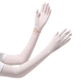 Wholesale Custom UV Sun Protection Elastic Arm Sleeves Ice Silk Cooling Arm Sleeves for Outdoor Sports