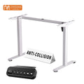 Single Motor 2 Stage Adjustable Desk Adjustable Height Office Desks Electric Stand up Desk