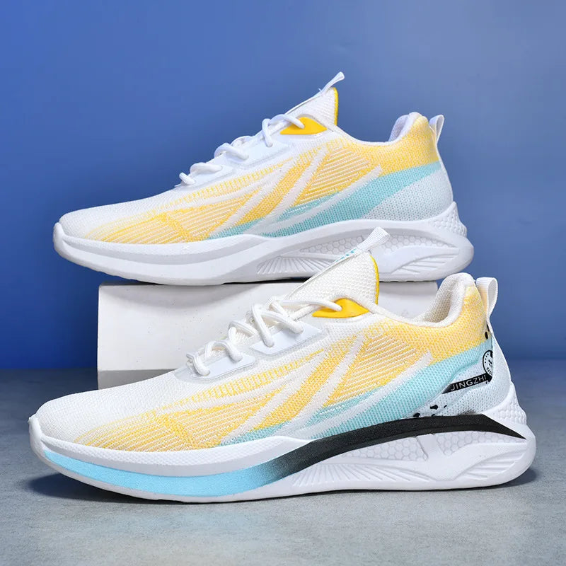 Cushioned Gents Sports Training Running Shoes From China Factory