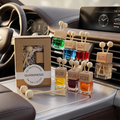 Car Perfume Customised New Car Scent Perfume air Freshener Vent Clip Perfume Car Bottle air Freshener with Wooden