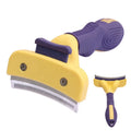 Factory Wholesale Custom Logo Self Cleaning Cat Dog Hair Slicker Brush Pet Deshedding Tool
