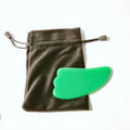 DIY Good Quality Factory Directly Green Aventurine Gua Sha Bags Tool Stone with Manufacturer Price