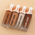 Makeup SPF15 Waterproof Liquid Foundation with Concealer Dark Tone Long Lasting Full Coverage Custom Logo Private Label