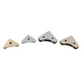 Nolvo World Removable Zipper Tail Clip with Screw Tail Plug Leather case and Bag Hardware Fittings